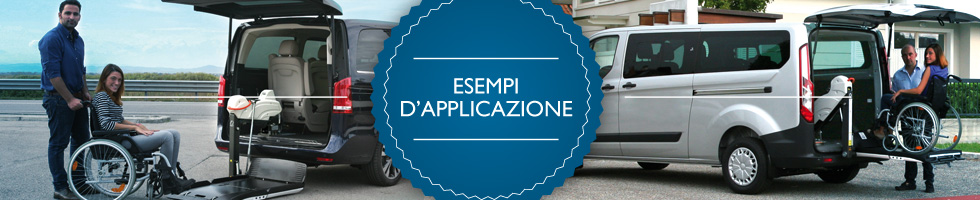 Esempi Applicazione Veicoli per Disabili