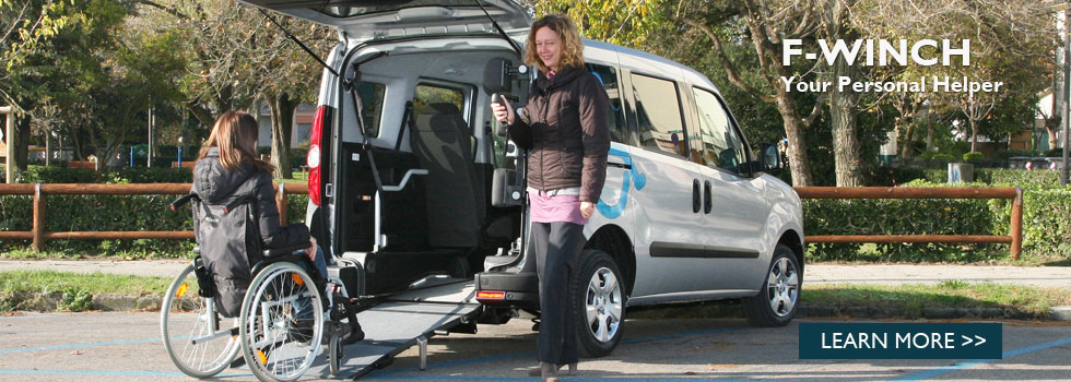 Electric Winch for easy access into the car