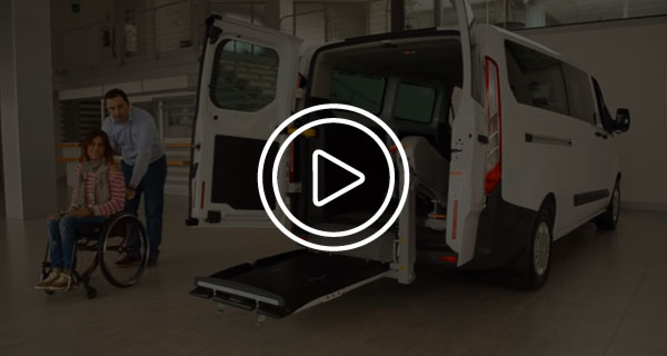 Ford Transit Custom Trasporto Disabili Video