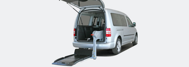 Wheelchair Accessible Wolkswagen Caddy With Wheelchair Lift